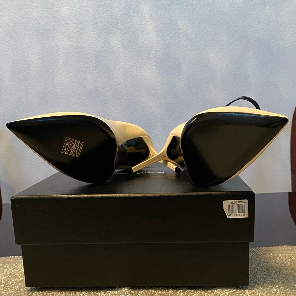 BRAND NEW YSL LATTE AMBER HEEL size: 38.5 - Picture 4 of 7